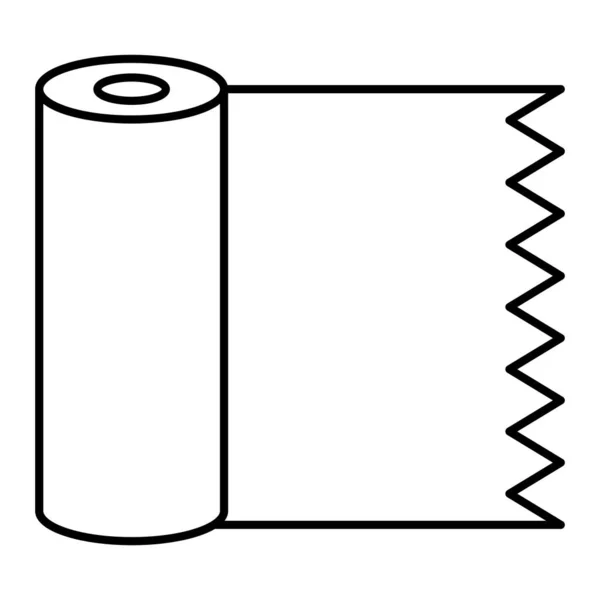 Vectorillustratie Van Een Schets Van Een Papier Met Een Tape — Stockvector
