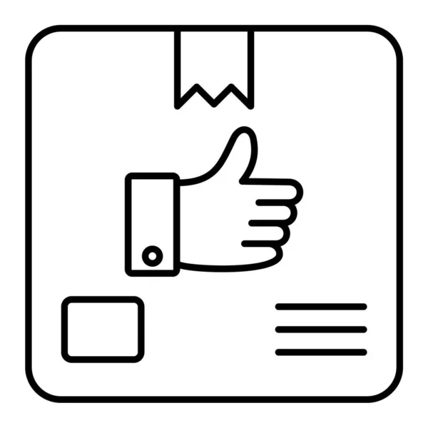 Main Avec Icône Sac Provisions Poignée Main Avec Illustration Vectorielle — Image vectorielle