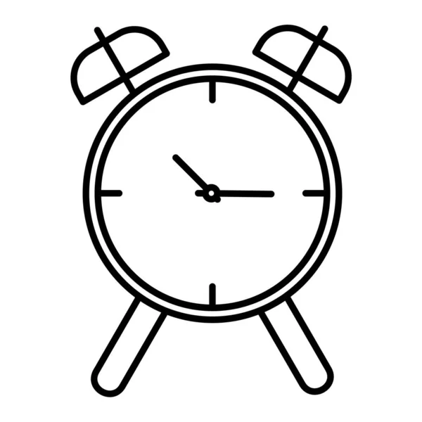 Reloj Icono Vector Ilustración — Vector de stock