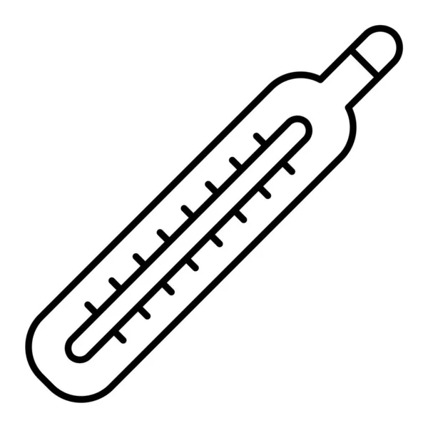 Значок Термометра Простая Иллюстрация Векторных Значков Медицинских Тестов Паутины — стоковый вектор