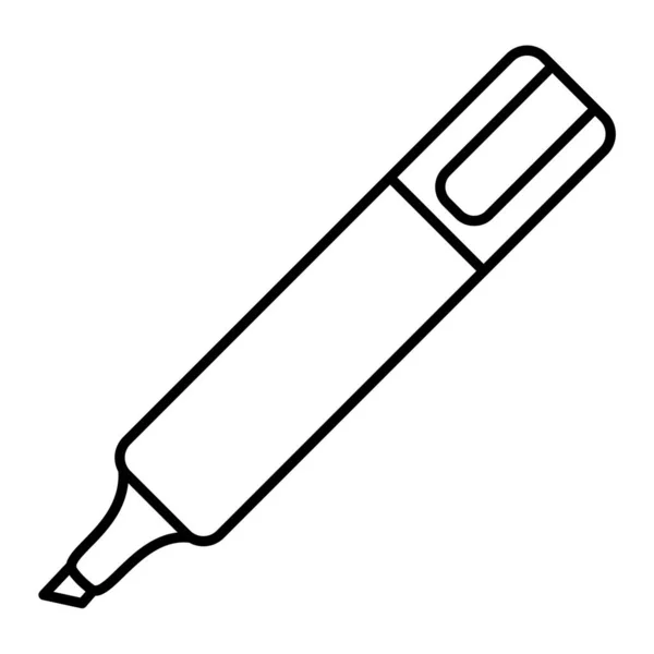 Icono Pluma Ilustración Simple Del Símbolo Del Vector Pluma Para — Archivo Imágenes Vectoriales