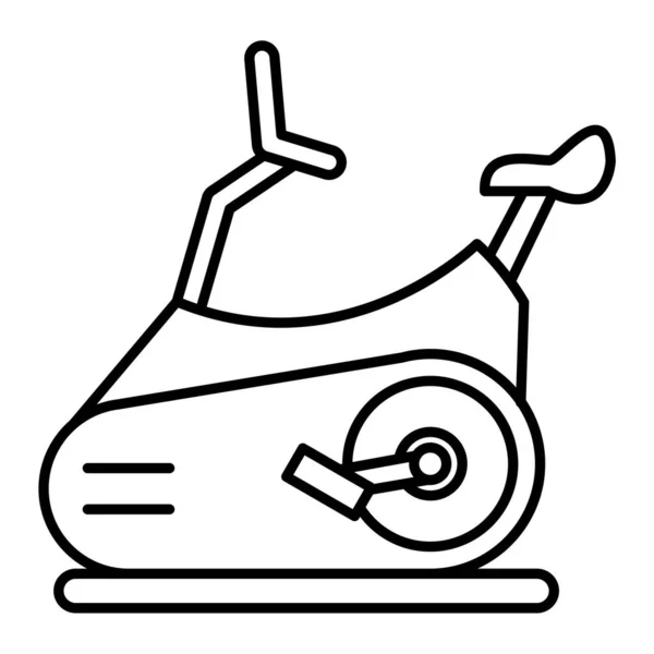 Laufband Symbol Skizze Illustration Der Sport Fahrrad Vektor Symbole Für — Stockvektor