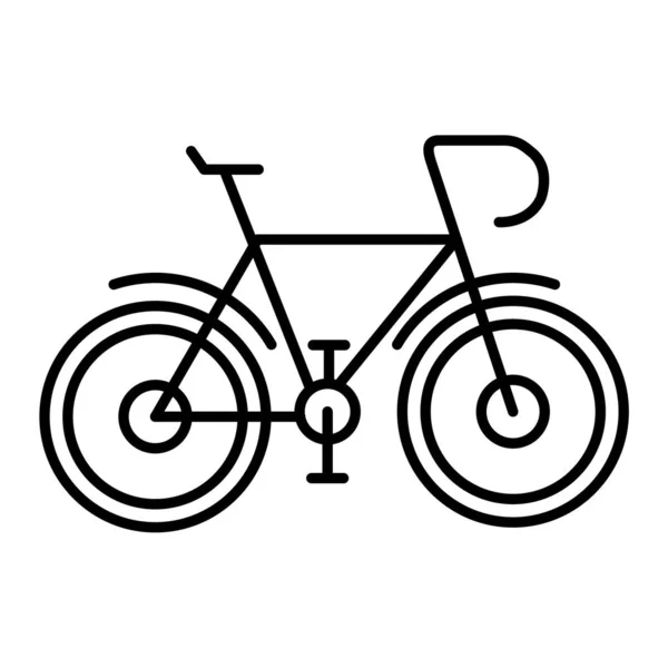 Bicicleta Ícone Vetor Ilustração — Vetor de Stock