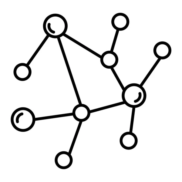 Векторная Иллюстрация Молекул — стоковый вектор