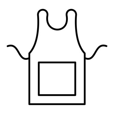 Önlük kutsal kişilerin resmi, vektör çizim