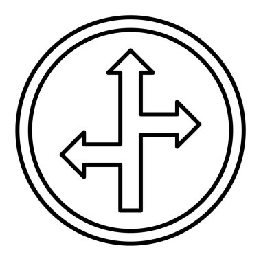 ok simgesinin vektör illüstrasyonu