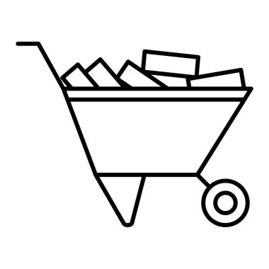 el arabası vektör çizimi tasarımı