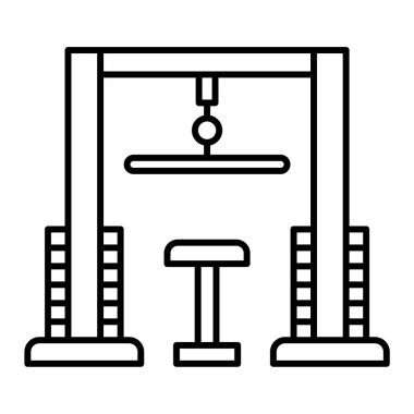 vektör simgesi oluşturuyorum. Beyaz arkaplanda izole edilmiş düz çizim
