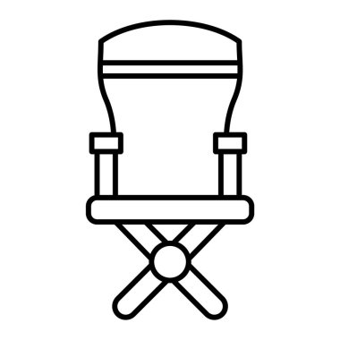 sandalye simgesi çizimi