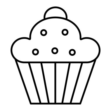 Tatlım. Web simgesi basit illüstrasyon