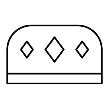 Bir kumarhane simgesinin vektör illüstrasyonu