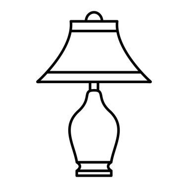 Modern lamba simgesinin vektör illüstrasyonu