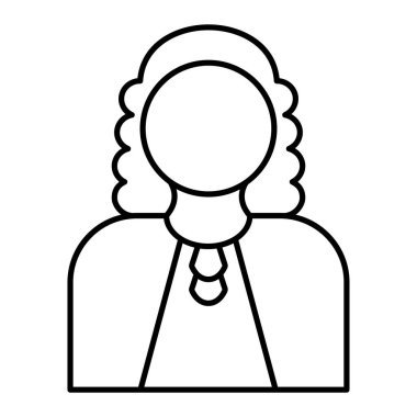 Kadın avatar karakter ikon vektör illüstrasyon tasarımı