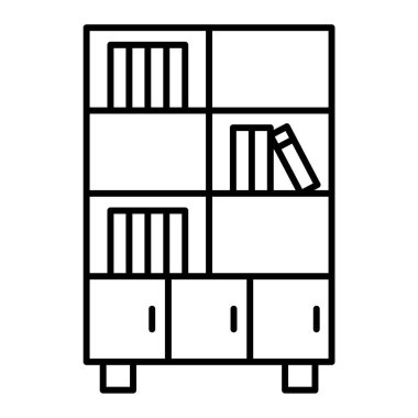 kitap simgesi vektör illüstrasyonu