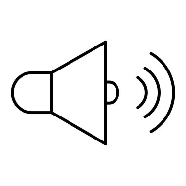 hoparlör vektör illüstrasyonu