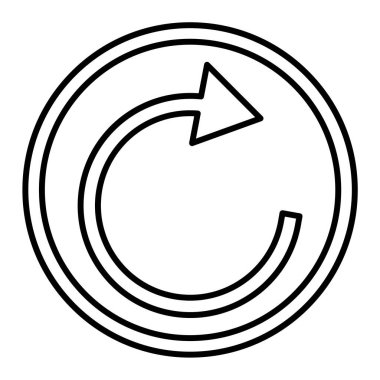 ok simgesi vektör illüstrasyonu