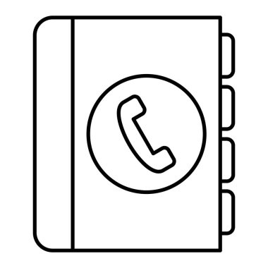 kitap simgesi vektör illüstrasyonu