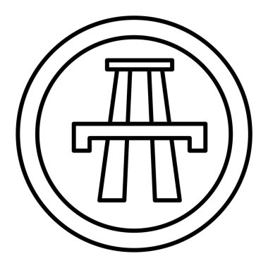 Modern b 'nin vektör illüstrasyonu eksik simgesi