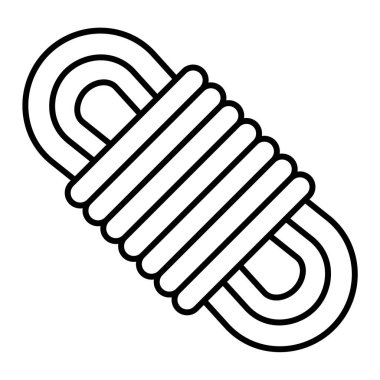 Tek bir siyah beyaz el çizilmiş karalama simgesinin vektör çizimi