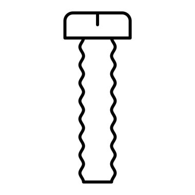 Tirbüşon simgesi. Web için şarap vektör simgelerinin özet çizimi