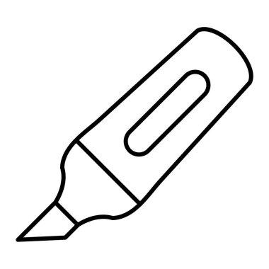  kalem simgesi vektör illüstrasyonu