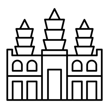 Yapı simgesinin vektör illüstrasyonu