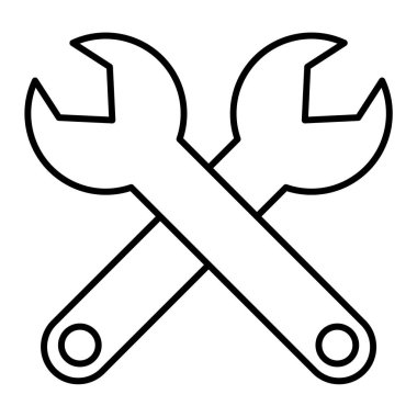 Anahtar simgesi. vektör illüstrasyonu