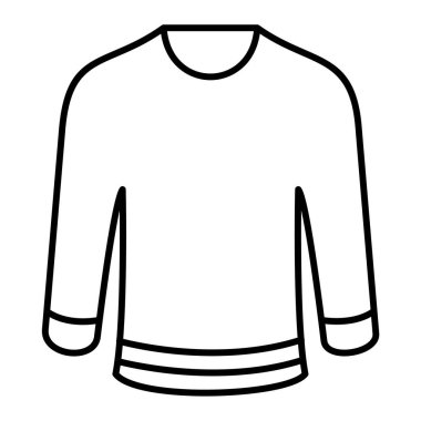 giysi simgesi vektör illüstrasyonu