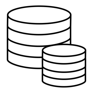 veritabanı simgesi çizimi