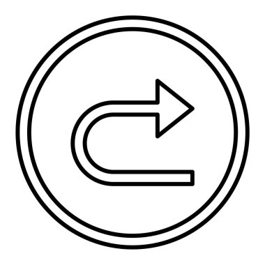 Ok simgesi. Web için ok vektör simgelerinin özet çizimi