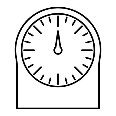 Hız göstergesi. Web simgesi vektör illüstrasyonu