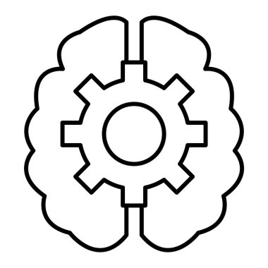 dişli simgesi vektör illüstrasyonu