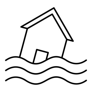 ev simgesi vektör illüstrasyonu