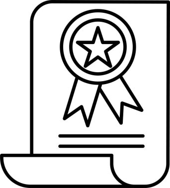 Ödül. Web simgesi basit illüstrasyon