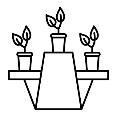 Bitkiler ve çiçekler vektör çizim grafik tasarımı