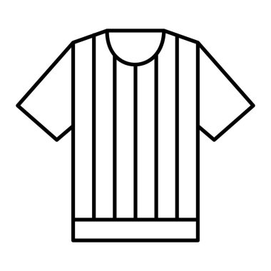 tshirt simgesi vektör illüstrasyonu