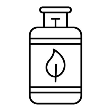 Petrol simgesinin vektör illüstrasyonu