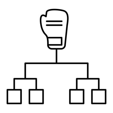 seo modern simgesinin vektör illüstrasyonu