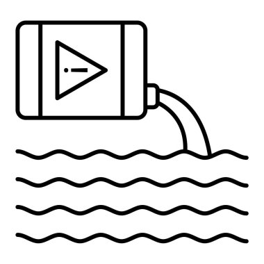 Vektör illüstrasyonu, simge ögesi arkaplanı