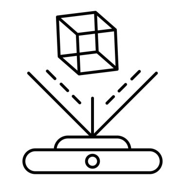 kutu simgesi vektör illüstrasyonu