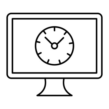 bilgisayar simgesi vektör illüstrasyonu