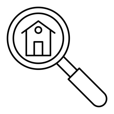 Büyüteci olan büyüteç ve arama vektörü simgesi