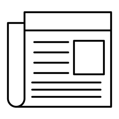 belge simgesi vektör illüstrasyonu