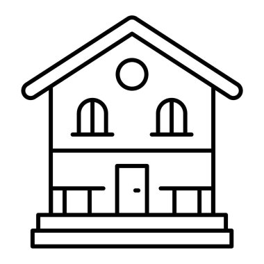 ev simgesi vektör illüstrasyonu