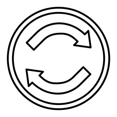 Ok simgesi. Web için ok vektör simgelerinin özet çizimi