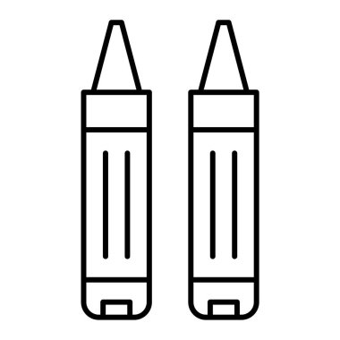 Kalem simgesi vektör illüstrasyonu