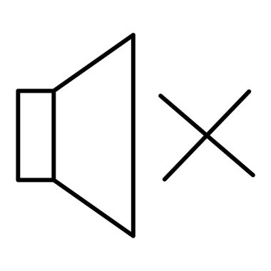 ses simgesi vektör illüstrasyonu