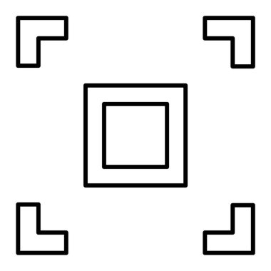 pencere simgesi vektör illüstrasyonu