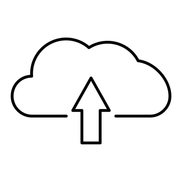 Cloud Computing Download Ícone Vetor Ilustração Design —  Vetores de Stock
