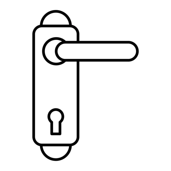 Türgriff Symbol Vektor Abbildung — Stockvektor